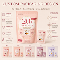 Complément Multinutritif Quotidien pour Femmes (30+ sachets) – Soutient l'Équilibre, la Défense Anti-Fatigue, la Beauté et la Vitalité Quotidienne