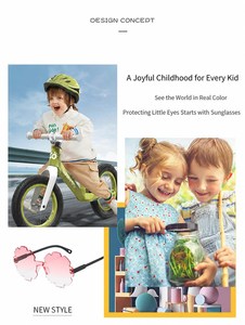 2026 Trendy Kids <b>Sunglasses</b> Cute Petal Design <b>Gradient</b> Lens Novelty Children Shades Cartoon Party For women or men - Product Image 4