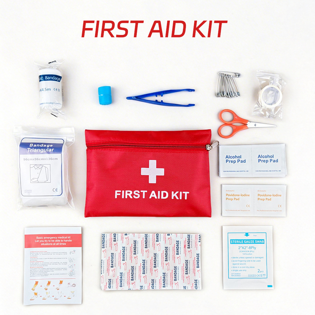 Hotel Outdoor Trauma First Aid Kit Set Mini Portable Emergency Medical Supplies Refill Pack Travel Kit