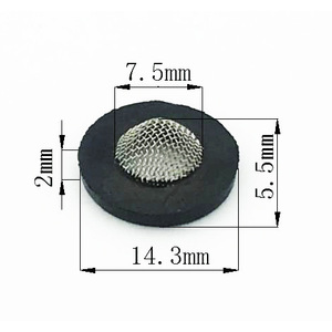 Filtro de malla metálica Jiajie de 10 mm x 14 mm de acero inoxidable, filtro de precisión para líquidos, para manguera de jardín, grifo de ducha, purificador de agua - Product Image 5