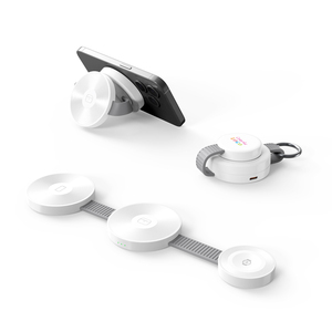 Chargeurs de voyage multifonctions 3 en 1 <span class=keywords><strong>Chargeur</strong></span> sans fil magnétique Magsaferred pour <span class=keywords><strong>iPhone</strong></span> IWatch Airpod <span class=keywords><strong>Chargeur</strong></span> sans fil magnétique pour Samsung - Product Image 5