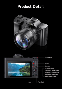 Nhà máy 5K 3.5 inch không gương lật Blog vlogging máy ảnh cho nhiếp ảnh Youtube máy ảnh <span class=keywords><strong>video</strong></span> chuyên nghiệp kỹ thuật số DSLR máy ảnh - Product Image 2