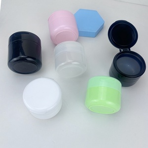 Cosmetic Container 100g 150g PP clear White pink Yellow Green Plastic <b>Jar</b> for Facial <b>Empty</b> Plastic PP Cream - Product Image 6