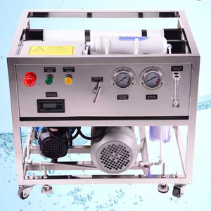 Dessalinisateur d'eau de mer pour bateau, équipement en acier inoxydable 304/316, système RO, purification de l'eau, petite taille, mobile - Product Image 2