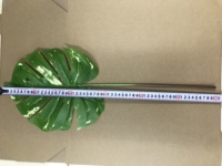 Feuilles de palmier artificielles décoratives de 60-67 cm, feuilles de bananier Monstera