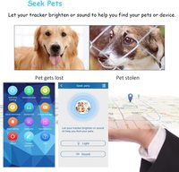 Rastreador GPS Impermeable TK919 4G GSM con Llamadas Bidireccionales y Sonido para Perros de Caza y Mascotas - 1 Año de Garantía