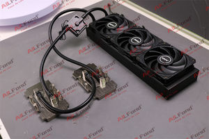 Kit de refroidissement par eau 2 en 1 V100 GPU, radiateur à triple ventilateur pour deux cartes d'accélération IA - Product Image 3