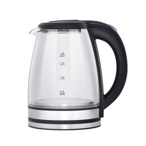 Xinduomei White Plastic Glass 1.8L <b>Kettle</b> Stainless Steel Heating Plate with 1500W Auto Power-off - Product Image 2