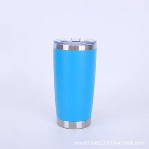Wholesale Sublimation Blanks 20oz Car Tumbler Colorful Insulated Travel <b>Mug</b> - Product Image 4