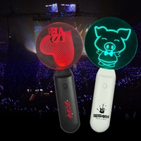 Articles de fête Logo personnalisé Lampe à main en acrylique led Concert Cheering up Prop Télécommande Glow Stick