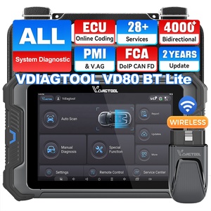USA kho vd80bt Lite chuyên nghiệp ô tô Scanner ECU Công cụ lập trình 28 + thiết lập lại OBD2 đọc mã với VAG hướng dẫn - Product Image 1