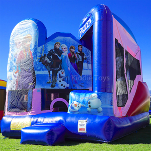 Casa hinchable comercial <span class=keywords><strong>para</strong></span> exteriores, gorila inflable <span class=keywords><strong>para</strong></span> saltar, parque infantil, puentes hinchables congelados <span class=keywords><strong>para</strong></span> <span class=keywords><strong>niñas</strong></span> - Product Image 1
