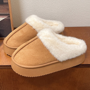 Pantofole da <span class=keywords><strong>Donna</strong></span> alla Moda, Antiscivolo, Calde, con Suola Spessa, Comode per Uso Domestico - Product Image 2