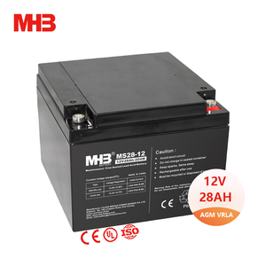 Mhb Ms28-12ソーラーシール鉛酸VRLA 12V 28ah 20時間乾電池メンテナンスフリーバッテリー電子はかりの価格 - Product Image 1