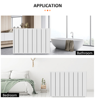 Radiateur mural portable OEM à noyau céramique, chauffage électrique économe en énergie pour la maison