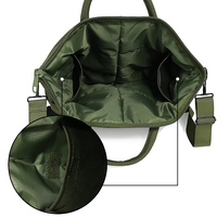 Sac de transport pour casque tactique, sac à bandoulière imperméable pour pilote/moto avec compartiment pour ordinateur portable, rangement MOLLE pour le vol et la conduite