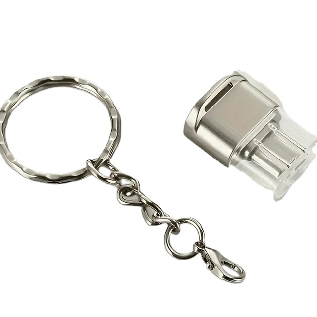 Mini Type C TF Card/Memory Card Reader Adapter With Key Chain, USB 3.0 Type-C to Micro SD SDHC SDXC OTG Card Reader