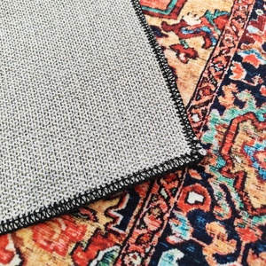 Tappeto Persiano Ricamato <span class=keywords><strong>in</strong></span> Velluto di Lusso, Alta Qualità 80*120cm, per Casa/Preghiera/Auto, Realizzato <span class=keywords><strong>a</strong></span> Macchina - Product Image 5