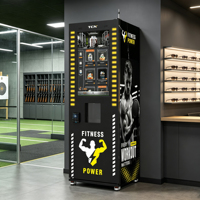 Distributeur automatique de protéines compact TCN pour les centres de fitness, design compact pour gagner de la place, vente au détail commerciale