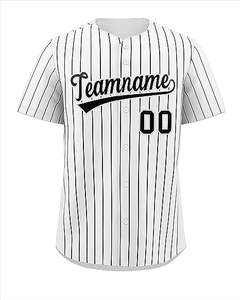 Personalizable Fastpitc Gradiente Botón Adulto Béisbol Jersey Sublimación Impreso 100% Poliéster Transpirable Ropa Deportiva Cosida - Product Image 1