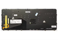Clavier d'ordinateur portable EWin Factory ABS noir avec pavé tactile rétroéclairé de remplacement pour Elitebook 840 G3