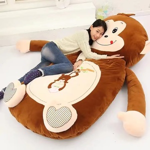 맞춤 제작 플러시 메이커 귀여운 성인용 빅 베어 개구리 고양이 침낭 매트 소파 베드 동물 자이언트 테디 베어 침대 곰 거대 봉제 동물 인형 - Product Image 2