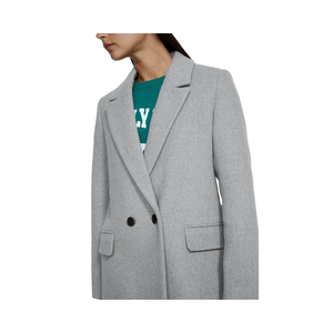 Fabricant professionnel vietnamien de manteaux trench élégants en laine respirante réversible mi-longs pour femmes, coupe-vent pour l'hiver - Product Image 1