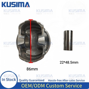 Kit de Pistones de Motor de Calidad OEM de 86 mm con Anillos y Pasadores para Toyota <span class=keywords><strong>GT86</strong></span> Subaru FA20 <span class=keywords><strong>2.0</strong></span> 2.0L Gasolina SU00300141L SU00300137R STD - Product Image 2