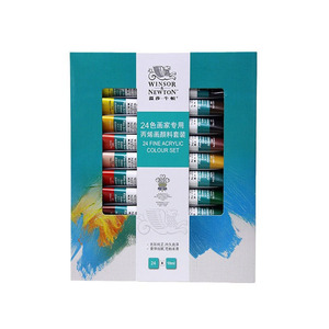 <span class=keywords><strong>Winsor</strong></span> & <span class=keywords><strong>Newton</strong></span> Pintura de Color Acrílico 12 18 24 36 Colores 10ml Tubo Acrílico Fino Juego de Colores para Pintar Dibujo - Product Image 6
