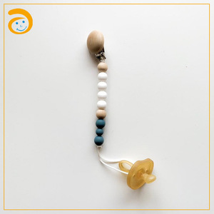 คลิปหนีบลูกปัดซิลิโคนสำหรับเด็กทารก,ที่หนีบจุกไม้แบบสั่งทำได้ - Product Image 6