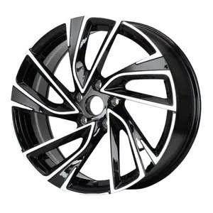 #07019 passenger car alloy rims 18 inch 5x112 rims hot wheels cars set aluminium wheels cars for vw golf GTI