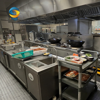 Équipement complet de cuisine rapide, matériel de restauration occidentale, équipement de café, équipement de restauration extérieure, équipement de restauration commerciale