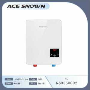 Chauffe-eau électrique instantané Ace Snown 6000W 220V mural avec commande tactile et écran LED, chauffage rapide - Product Image 1