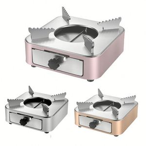 Mini-réchaud de camping professionnel haute pression compact et universel, robuste et durable, pour liquides solides - Product Image 1