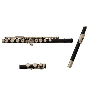 <span class=keywords><strong>Flûte</strong></span> traversière noire 16 trous en nickel-argent, accordée en Do, pour débutants et adultes, idéale pour l'enseignement et les performances - Product Image 3
