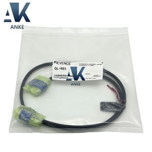Cable de Conexión Trenzado LSZH de 1m, 100% Original Keyence GL-RS1, con 2 Conectores Negros Iguales para Cortina de Luz de Seguridad Automática Serie GL-R - Product Image 1