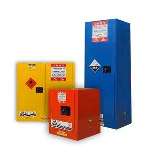 Corrosion resistant chemical storage fireproof safe cabinet