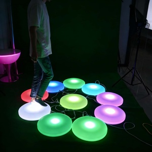 Piste de danse interactive à LED matricielle, sensible à la pression, jouet interactif pour salle de jeux, IP65, contrôle DMX512, 16 couleurs, jardin, boîte de nuit - Product Image 6