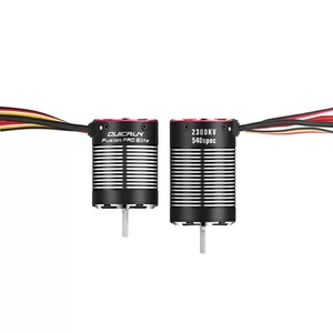 <span class=keywords><strong>Combo</strong></span> moteur et ESC <span class=keywords><strong>Hobbywing</strong></span> Fusion Pro Elite 2300KV avec capteur, étanche, en plastique, 4S, pour camion RC Crawler Trail à l'échelle 1/10, Axial TRX4 - Product Image 6