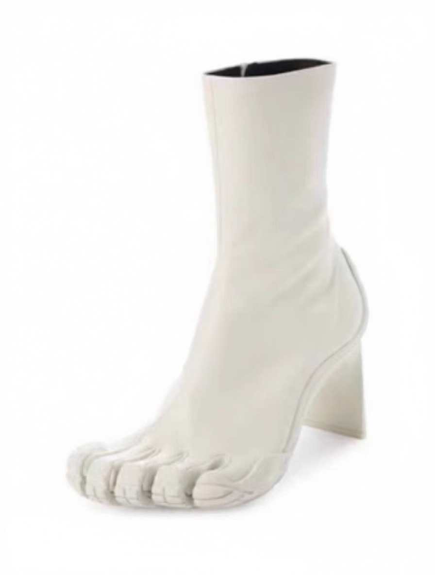 White leather cover