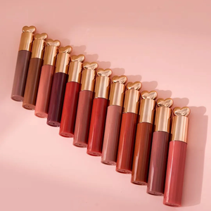 Lápiz labial mate de lujo Sin logotipo Sin etiqueta Lápiz labial mate mineral Líquido de mezcla de 12 colores - Product Image 3