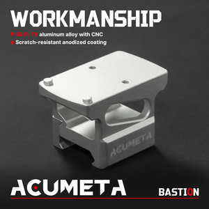 Acumeta nâng lên Mount-bastion Mount Raiser cho quang học cho 20mm Mount (chiều cao tăng 23mm) - Product Image 2