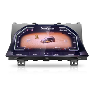 Navihua New Design 12.3 Inch LCD Dashboard <b>Car</b> Digital Cluster Auto <b>Speedometer</b> <b>for</b> Toyota Land Cruiser LC70 Series 2010-2023 - Product Image 2