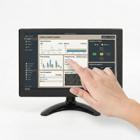 Monitor Táctil de 10 Pulgadas con Pantalla IPS FHD 1080P, Compatible con Raspberry Pi y Sistema Linux, Suministro de Fábrica
