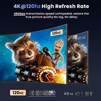 Répartiteur HDMI SYONG 8K 1 entrée 4 sorties avec gestion EDID, répartiteur HDMI 2.1 pour 4 moniteurs, PS5, Xbox Series X, ordinateur portable, projecteur