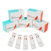 Kit de test rapide de diagnostic pour animaux de compagnie SaberVet de haute qualité, FIV Ab/FeLV Ag