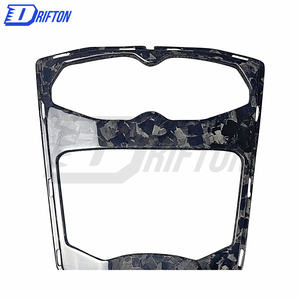 Placa de Consola Central de Fibra de Carbono Seca Forjada de Repuesto para Lamborghini Huracan LP610 y LP580 y Kit de Interiores EVO - Product Image 3