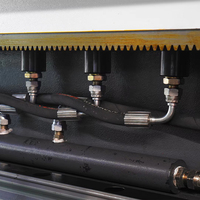 Machine à rainurer CNC ZYMT 1250x4000mm, équipement de précision automatique à portique servo pour tôles métalliques 5.5kW 220V/380V, garantie incluse