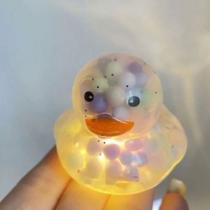High Quality Luminous Colorful Glow in Bubble Night Light Mini Duck Garden Decoration - Product Image 5