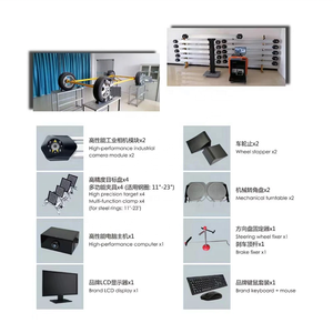 Tricar CE chứng nhận Ngân Sách thân thiện với xe liên kết máy 3D Bánh Xe liên kết máy chính xác nâng thiết bị cho xe liên kết - Product Image 3